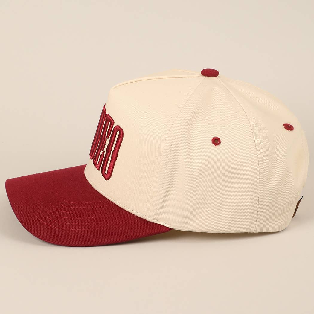 RODEO Two-Tone Embroidered Trucker Hat