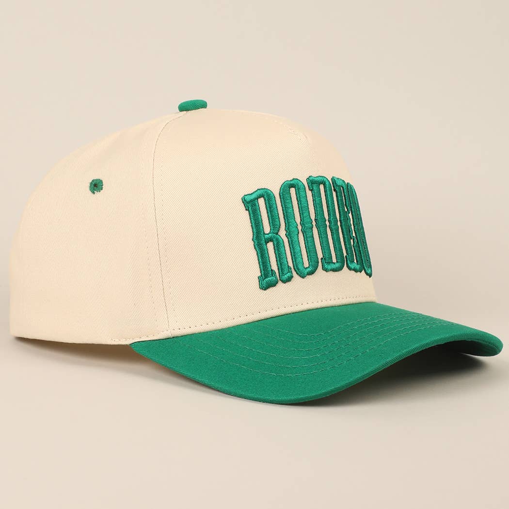 RODEO Two-Tone Embroidered Trucker Hat