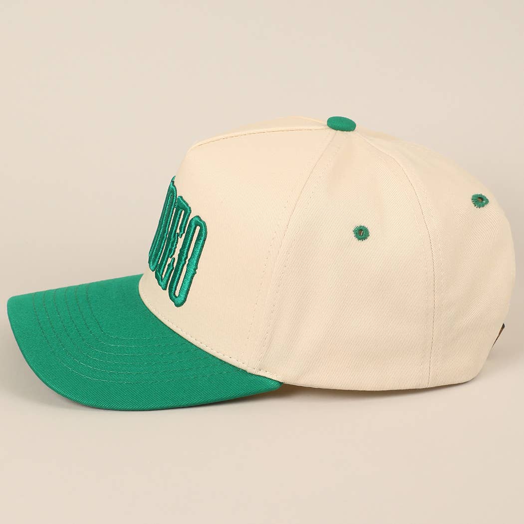 RODEO Two-Tone Embroidered Trucker Hat