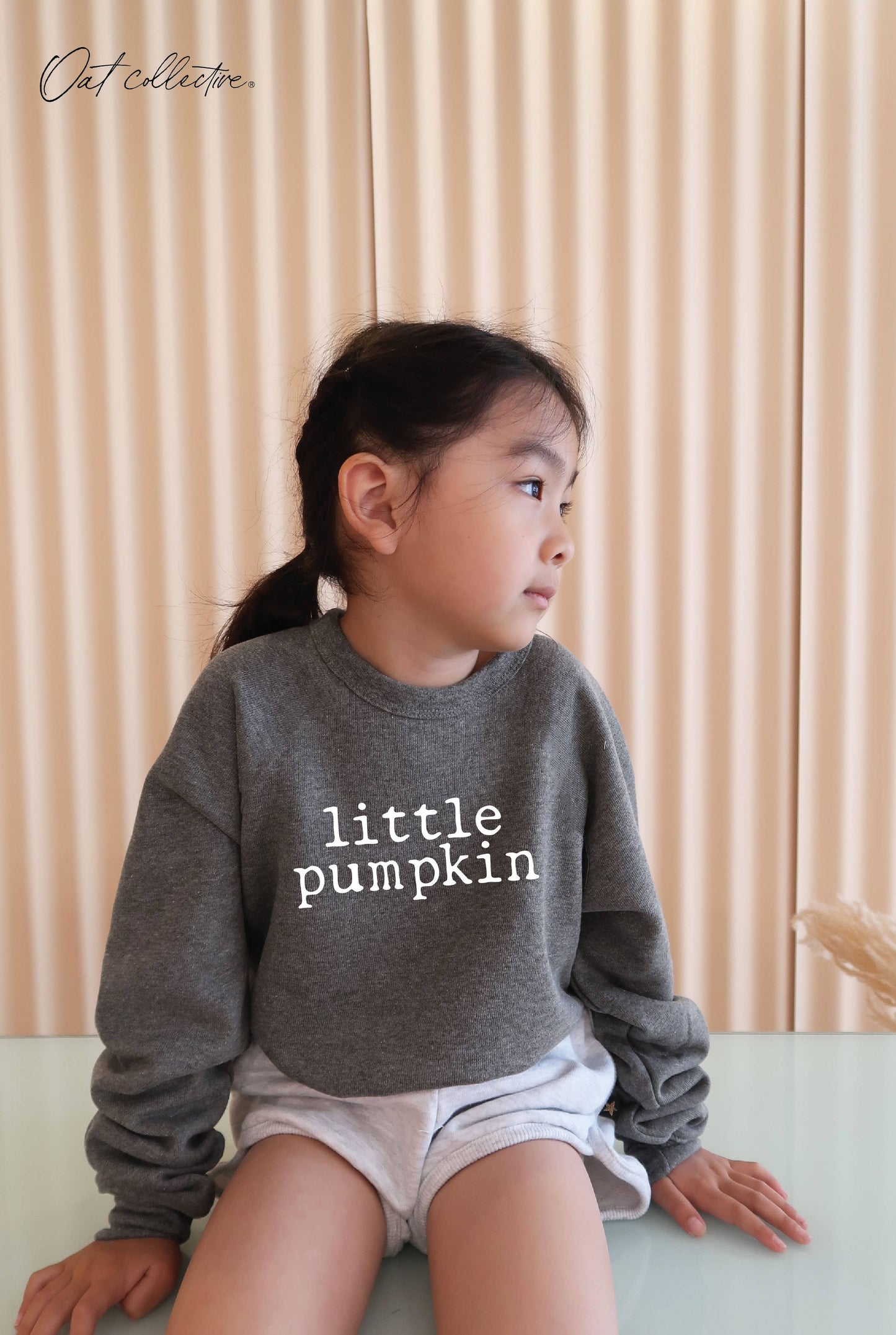 LITTLE PUMPKIN Toddler Graphic Sweatshirt