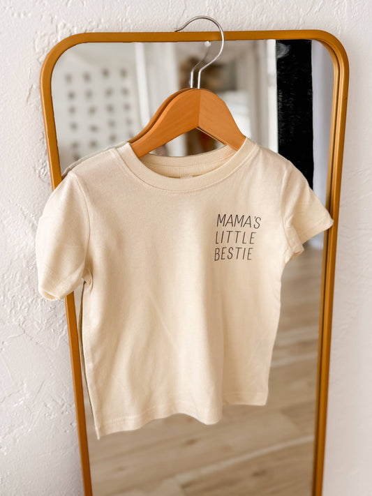 Mama’s Little Bestie Cotton Tee