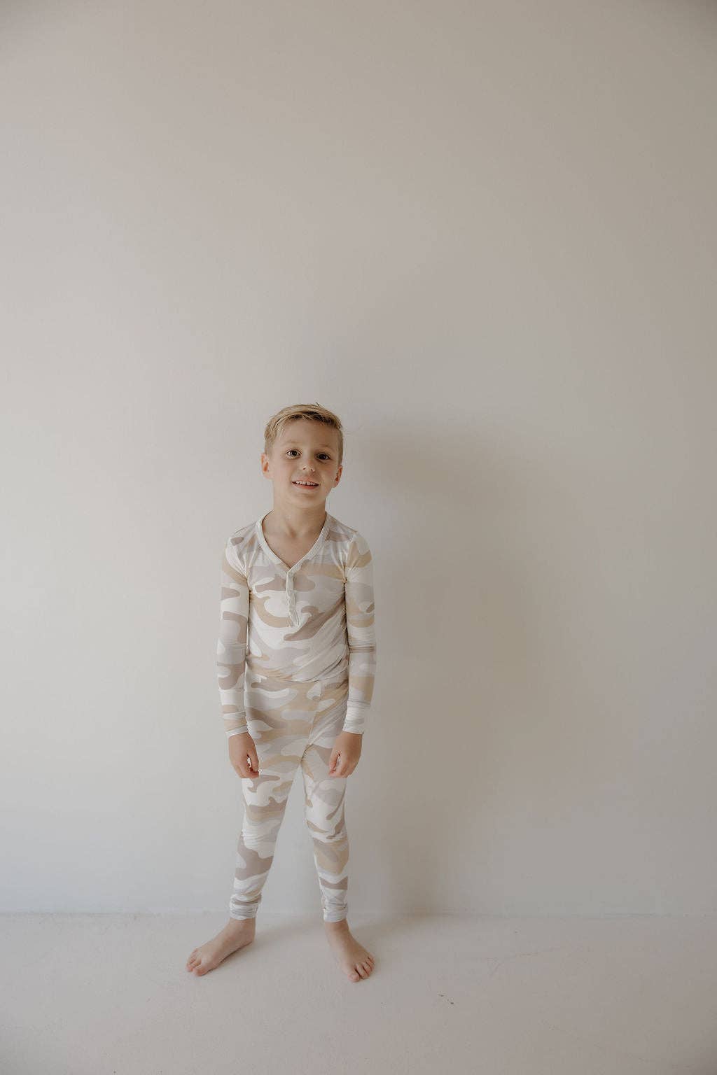 Bamboo Two Piece Pajamas | Camo 2.0