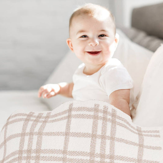 PLAID Print Kids Luxury Soft Throw Blanket