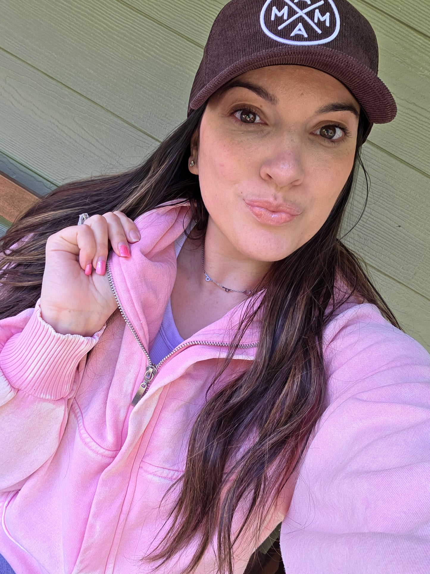 Acid Wash Fleece Oversized 1/4 Zip Kangaroo Hoodie