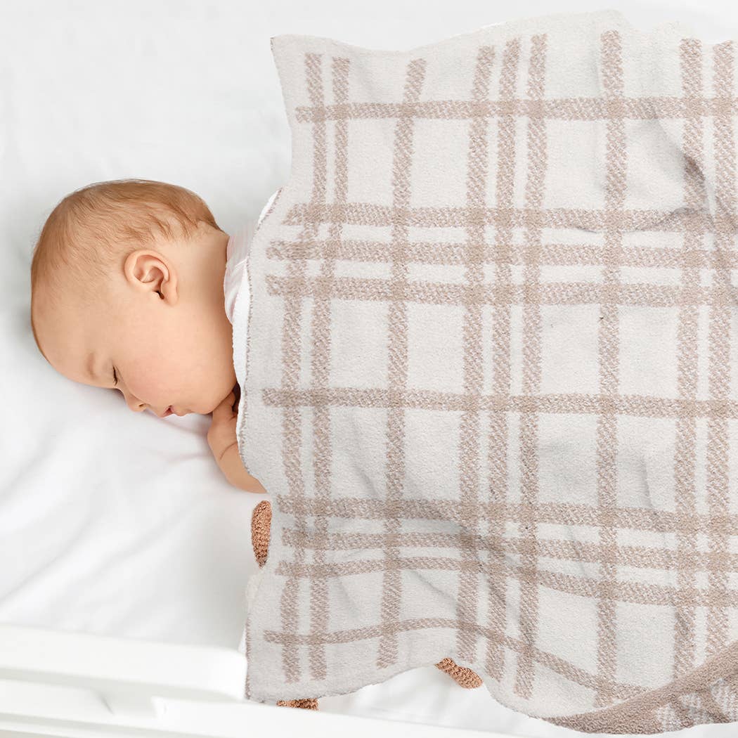 PLAID Print Kids Luxury Soft Throw Blanket