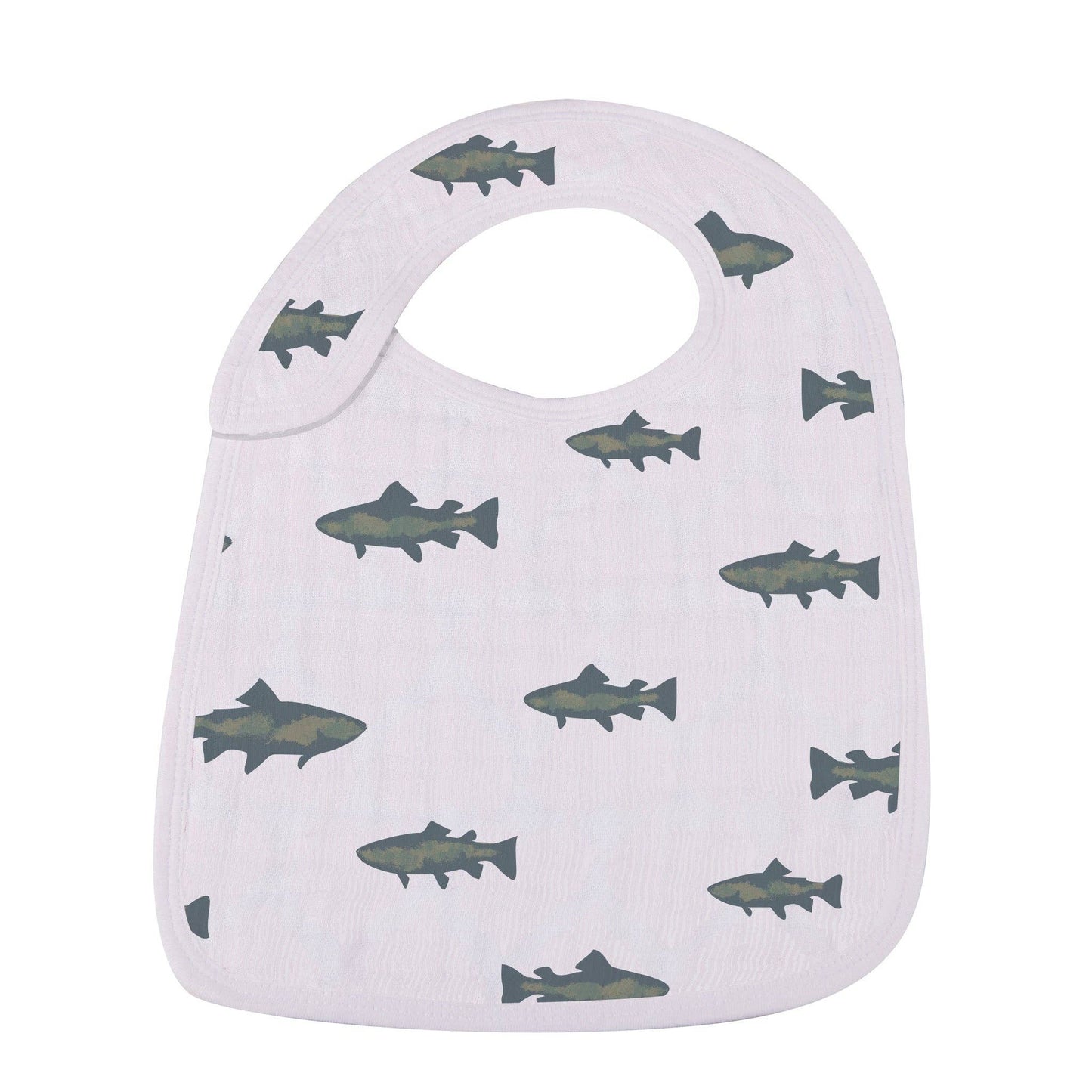 Gone Fishing Snap Bibs
