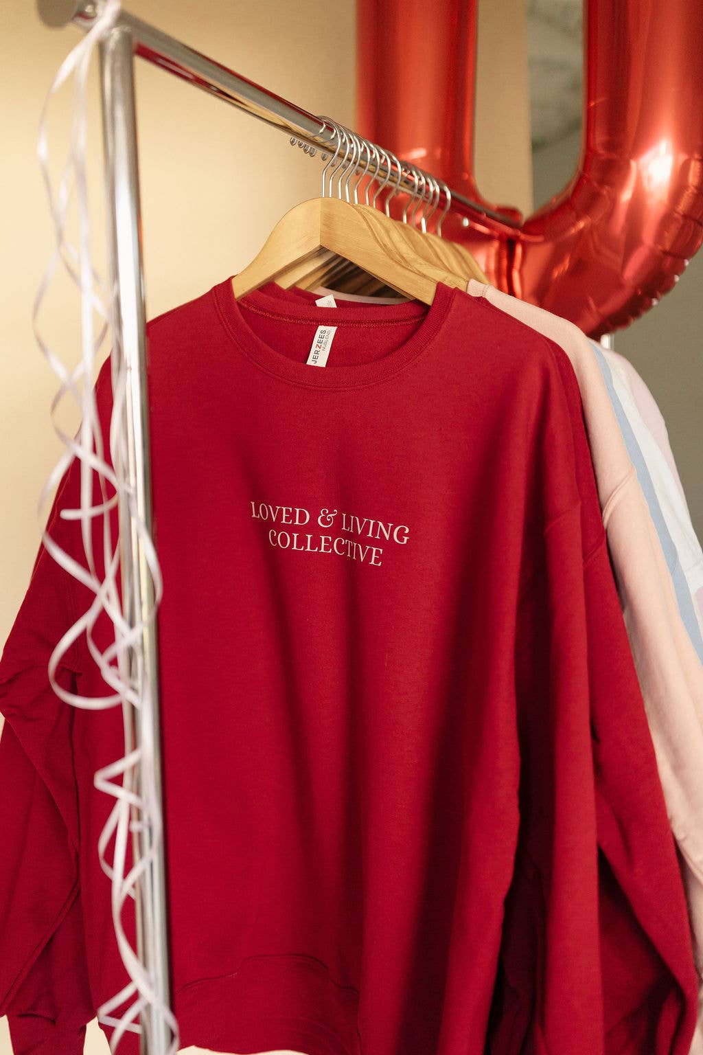 Living Proof Of A Loving God Graphic Sweatshirt