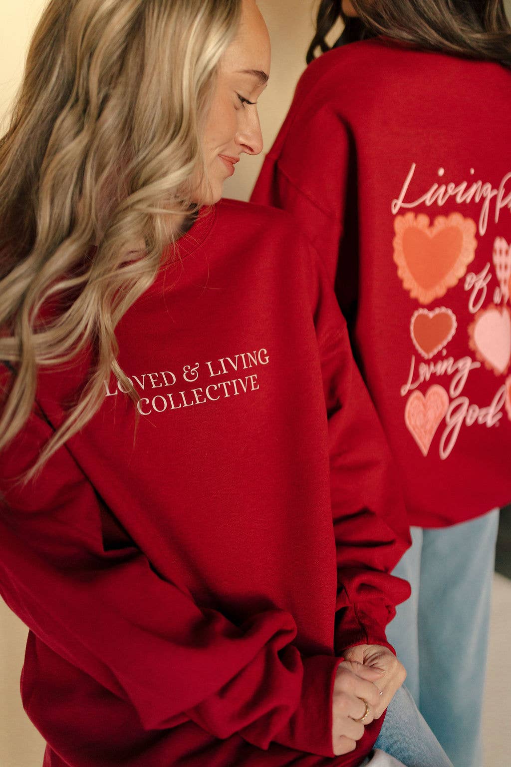 Living Proof Of A Loving God Graphic Sweatshirt