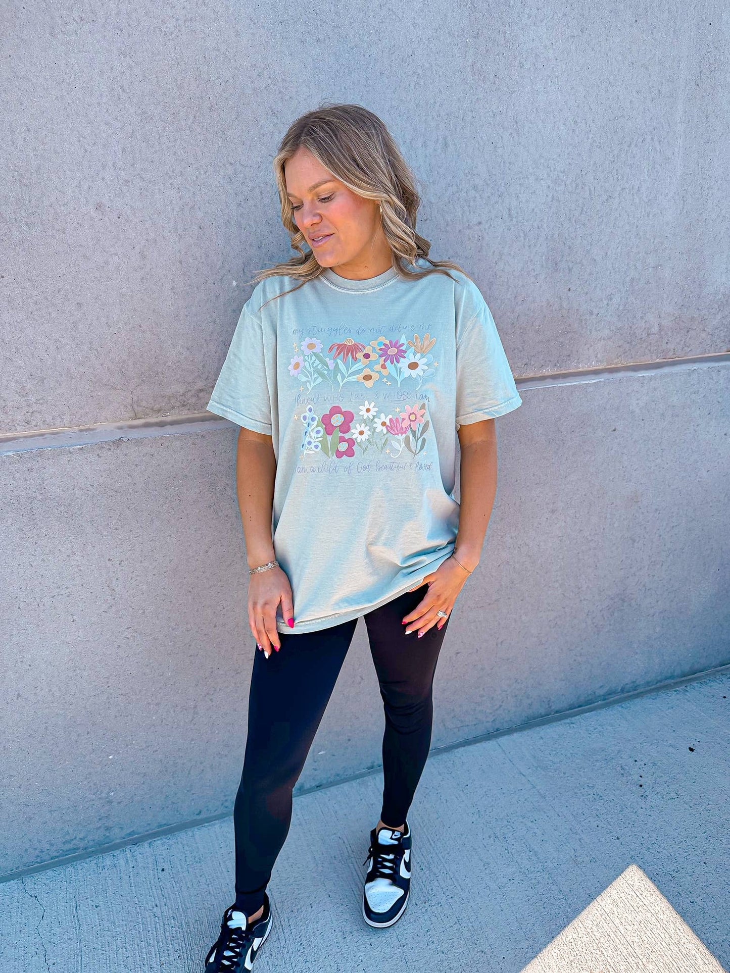 Child of God Floral Tee
