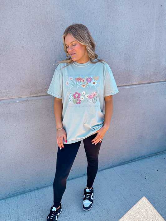 Child of God Floral Tee
