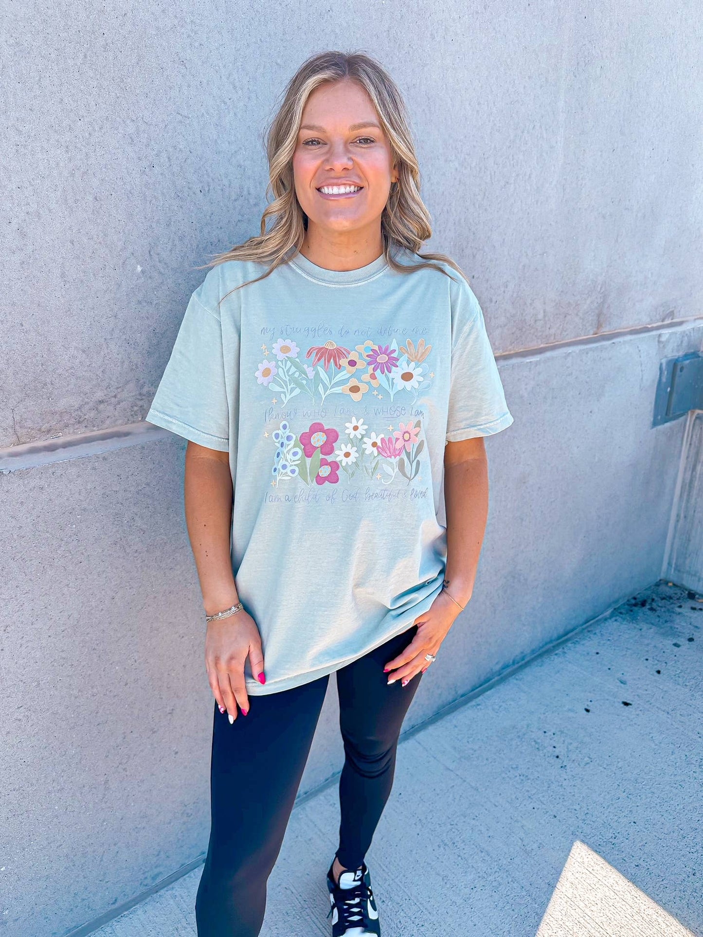 Child of God Floral Tee