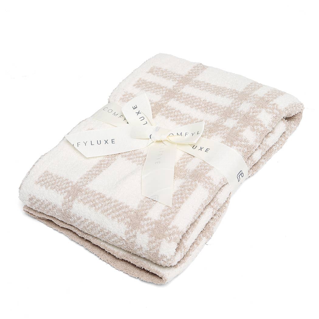 PLAID Print Kids Luxury Soft Throw Blanket
