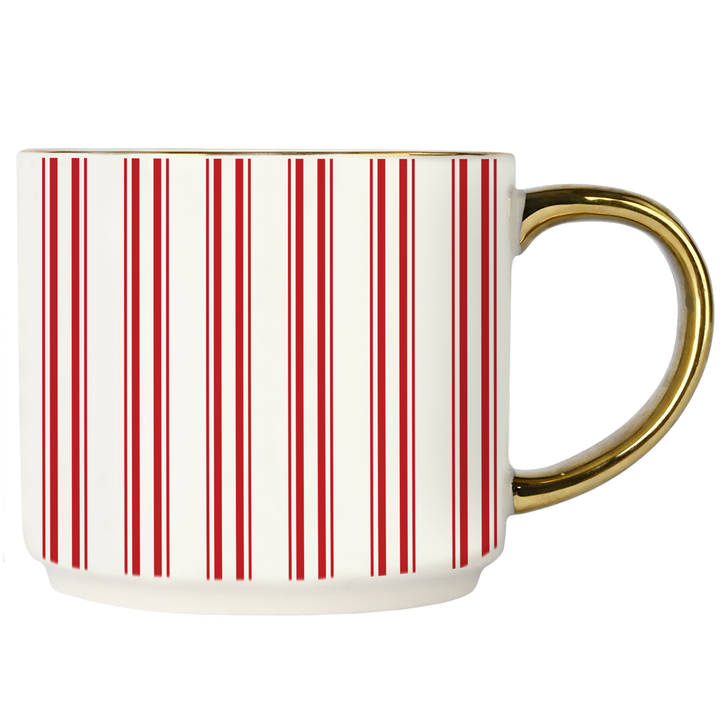 *NEW* Red Stripe Coffee Mug - Christmas Decor and Gifts