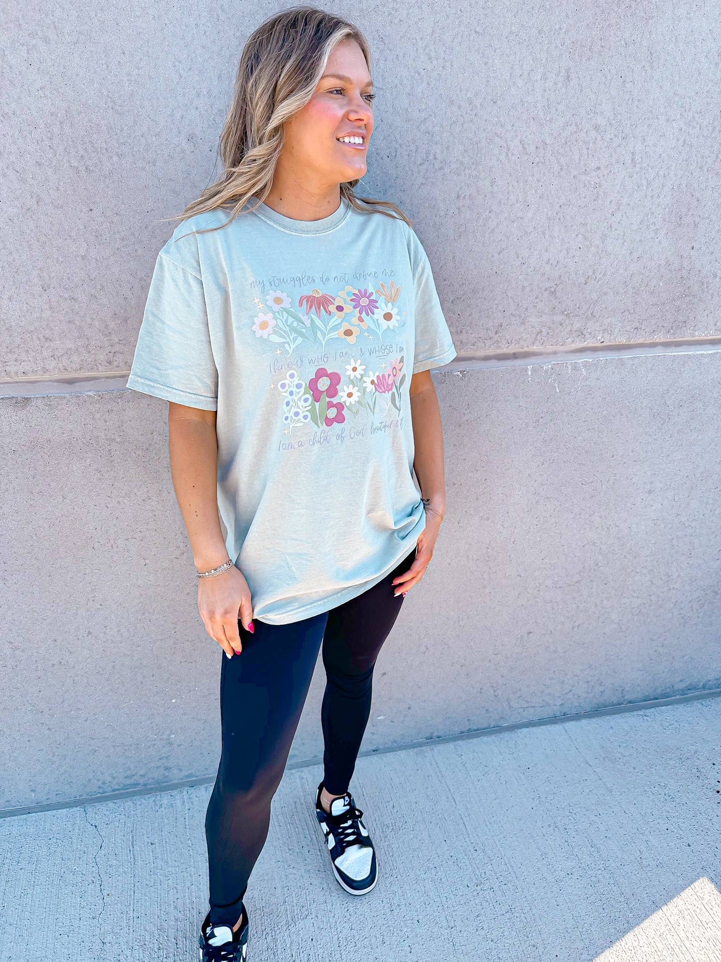 Child of God Floral Tee